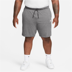 NIKE Sportswear Club Fleece Shorts 071 - charcoal heathr/white 3XL