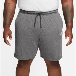 NIKE Sportswear Club Fleece Shorts 071 - charcoal heathr/white 3XL