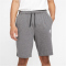 NIKE Sportswear Club Fleece Shorts 071 - charcoal heathr/white 3XL