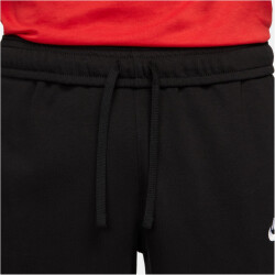 NIKE Sportswear Club French Terry Jogginghose Herren 010 - black/black/white S