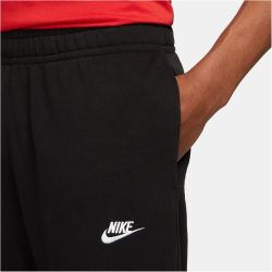 NIKE Sportswear Club French Terry Jogginghose Herren 010 - black/black/white XXL