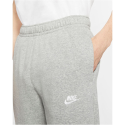 NIKE Sportswear Club Fleece Jogginghose Herren 063 - dk grey heather/matte silver/white XL