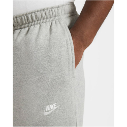 NIKE Sportswear Club Fleece Jogginghose Herren 063 - dk grey heather/matte silver/white XL