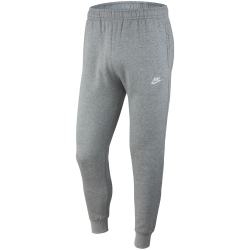 NIKE Sportswear Club Fleece Jogginghose Herren 063 - dk grey heather/matte silver/white 3XL