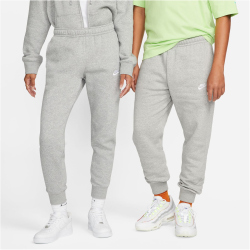 NIKE Sportswear Club Fleece Jogginghose Herren 063 - dk grey heather/matte silver/white 3XL