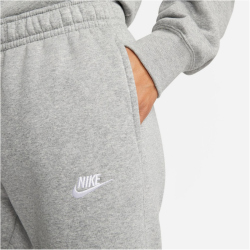 NIKE Sportswear Club Fleece Jogginghose Herren 063 - dk grey heather/matte silver/white 3XL