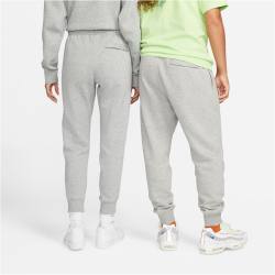 NIKE Sportswear Club Fleece Jogginghose Herren 063 - dk grey heather/matte silver/white 3XL