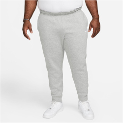NIKE Sportswear Club Fleece Jogginghose Herren 063 - dk grey heather/matte silver/white 3XL