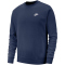 NIKE Sportswear Club Fleece Crew Sweatshirt Herren 410 - midnight navy/white XL/T