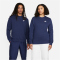 NIKE Sportswear Club Fleece Crew Sweatshirt Herren 410 - midnight navy/white XL/T