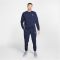 NIKE Sportswear Club Fleece Crew Sweatshirt Herren 410 - midnight navy/white XL/T