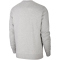 NIKE Sportswear Club Fleece Crew Sweatshirt Herren 063 - dk grey heather/white XXL/T