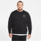 NIKE Sportswear Club Fleece Crew Sweatshirt Herren 010 - black/white XL/T