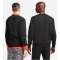 NIKE Sportswear Club Fleece Crew Sweatshirt Herren 010 - black/white XXL/T