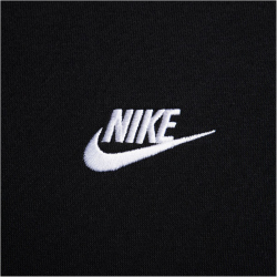 NIKE Sportswear Club Fleece Hoodie 010 - black/black/white 3XL