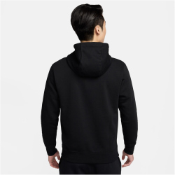 NIKE Sportswear Club Fleece Hoodie 010 - black/black/white 3XL