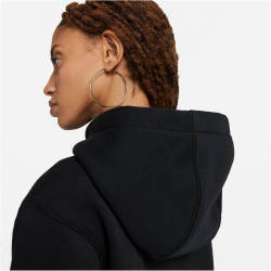 NIKE Sportswear Club Fleece Kapuzenjacke 010 - black/black/white 3XL