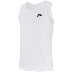 NIKE Sportswear Tanktop Herren 100 - white/black XL