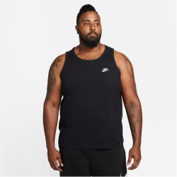 NIKE Sportswear Tanktop Herren 010 - black/white XL