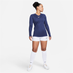 NIKE Park Dri-FIT First Layer Fu&szlig;ball Untertrikot Damen 410 - midnight navy/white S