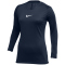 NIKE Park Dri-FIT First Layer langarm Funktionsshirt Damen 410 - midnight navy/white S