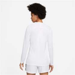 NIKE Park Dri-FIT First Layer langarm Funktionsshirt Damen 100 - white/cool grey XL