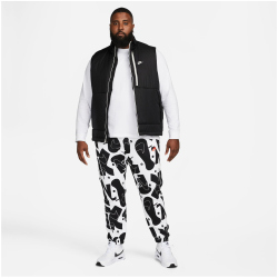 NIKE Sportswear Langarmshirt Herren 100 - white/black XS