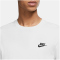 NIKE Sportswear Langarmshirt Herren 100 - white/black XS