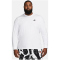 NIKE Sportswear Langarmshirt Herren 100 - white/black XS