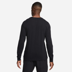 NIKE Sportswear Langarmshirt Herren 010 - black/white XS