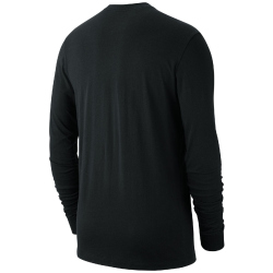 NIKE Sportswear Langarmshirt Herren 010 - black/white XS