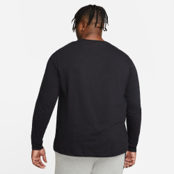 NIKE Sportswear Langarmshirt Herren 010 - black/white XS