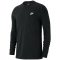 NIKE Sportswear Langarmshirt Herren 010 - black/white XS