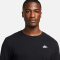 NIKE Sportswear Langarmshirt Herren 010 - black/white XS