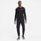 NIKE Sportswear Langarmshirt Herren 010 - black/white XS