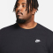 NIKE Sportswear Langarmshirt Herren 010 - black/white XS