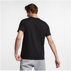 NIKE Sportswear JUST DO IT T-Shirt Herren 011 - black/white XS