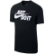 NIKE Sportswear JUST DO IT T-Shirt Herren 011 - black/white XS