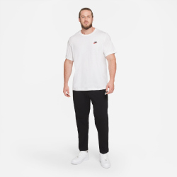 NIKE Sportswear Freizeit T-Shirt Herren 100 - white/black/university red M