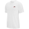 NIKE Sportswear Freizeit T-Shirt Herren 100 - white/black/university red M