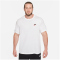 NIKE Sportswear Freizeit T-Shirt Herren 100 - white/black/university red XL
