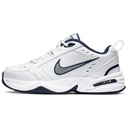 NIKE Air Monarch IV Fitnessschuhe Herren 102 - white/metallic silver 41