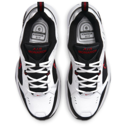 NIKE Air Monarch IV Fitnessschuhe Herren 101 - white/black 38.5