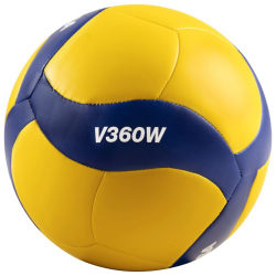 MIKASA V360W Volleyball 000 - blau/gelb 5