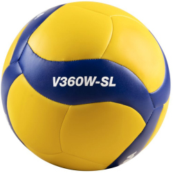 MIKASA V360W-SL Volleyball 000 - blau/gelb 5