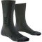 X-SOCKS Hike Discover Crew Wandersocken E014 - dark sage/black 35-38