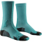 X-SOCKS Trailrun Discover Crew Laufsocken E360 - lake green/sunset blue 35-38