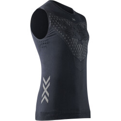 X-BIONIC Twyce Run Singlet Herren B036 - black/charcoal S