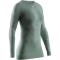X-BIONIC Energizer 4.0 langarm Funktionsshirt Damen E413 - sage green/optical white L