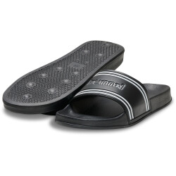 hummel Retro Pool Slide Badelatschen 2114 - black/white 42